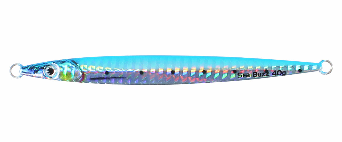 Пилкер SeaBuzz 352UV - 40gr/12cm с ярко UV покритие и издължен профил за отлична видимост в водата.