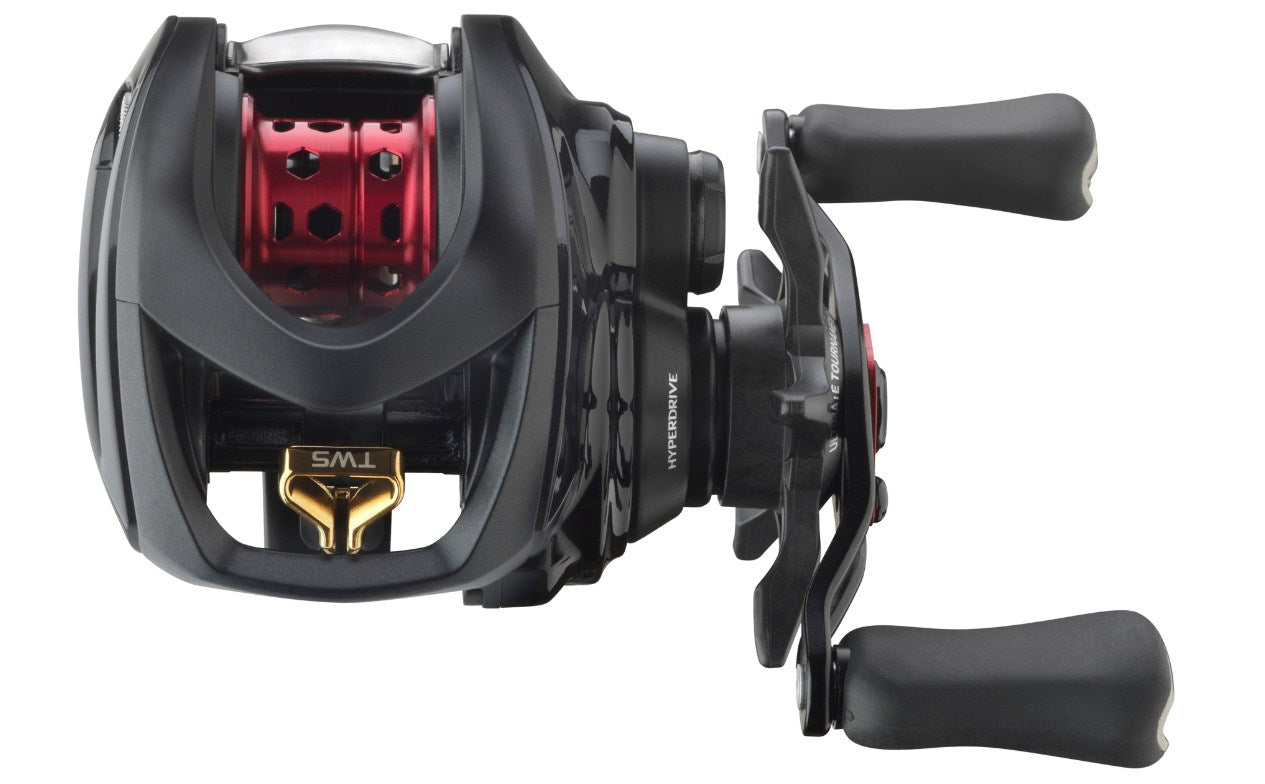 Бейткастинг макара DAIWA 23 SS AIR 8.5 L BAITCASTING с Hyperdrive дизайн и устойчив корпус.