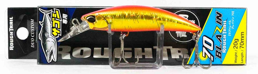 Воблер Duo ROUGH TRAIL BLAZIN - 7.0cm/20.0gr - Sinking, APAZ175 Sagoshi Double Pink Gold color.