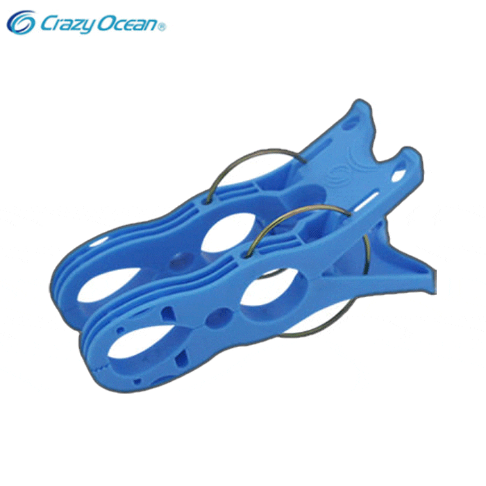 Стойка за въдица тип щипка CRAZY OCEAN Multi Holder в син цвят, иновативен дизайн за лесно закрепване.