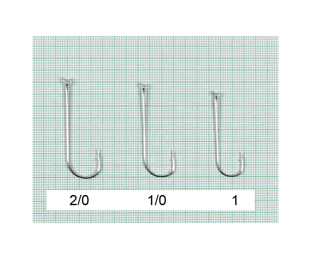 Куки Filstar Sensei F1403TN, показващи размерите 2/0, 1/0 и 1 на графичен фон.