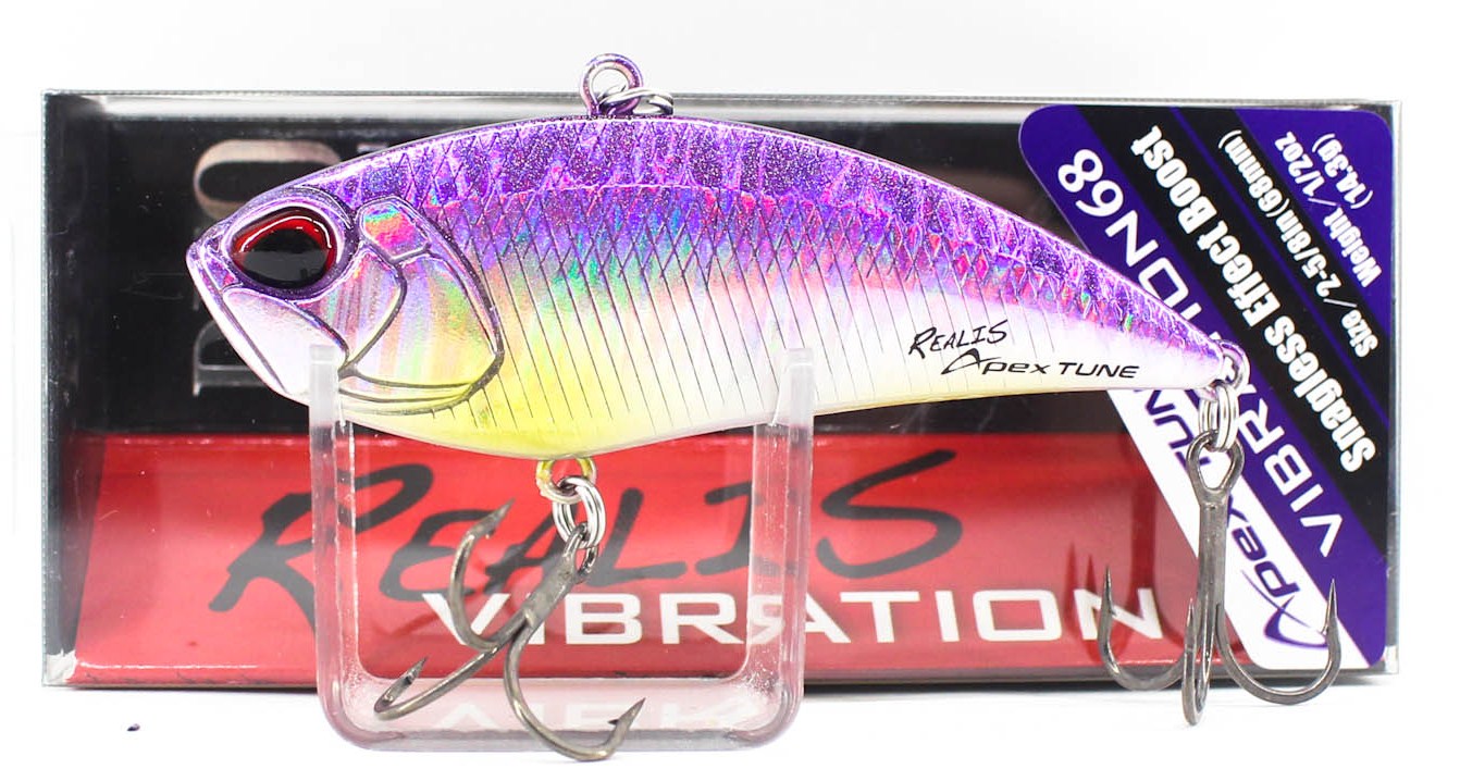 Воблер Duo REALIS VIBRATION APEX TUNE - 6.8cm/14.3gr - Sinking CPA3331 Iris Flare with purple shimmer finish.
