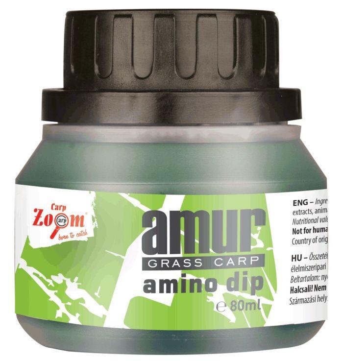 Дип Carp Zoom Amur Grass Carp Amino Dip 80ml, аминокиселинен дип за риболов на амур с дълготраен аромат.