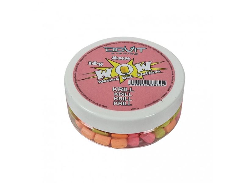 Балансинирани дъмбели (Wafters) Dovit WOW - WASHED OUT WAFTERS - 8mm с аромат на Krill.