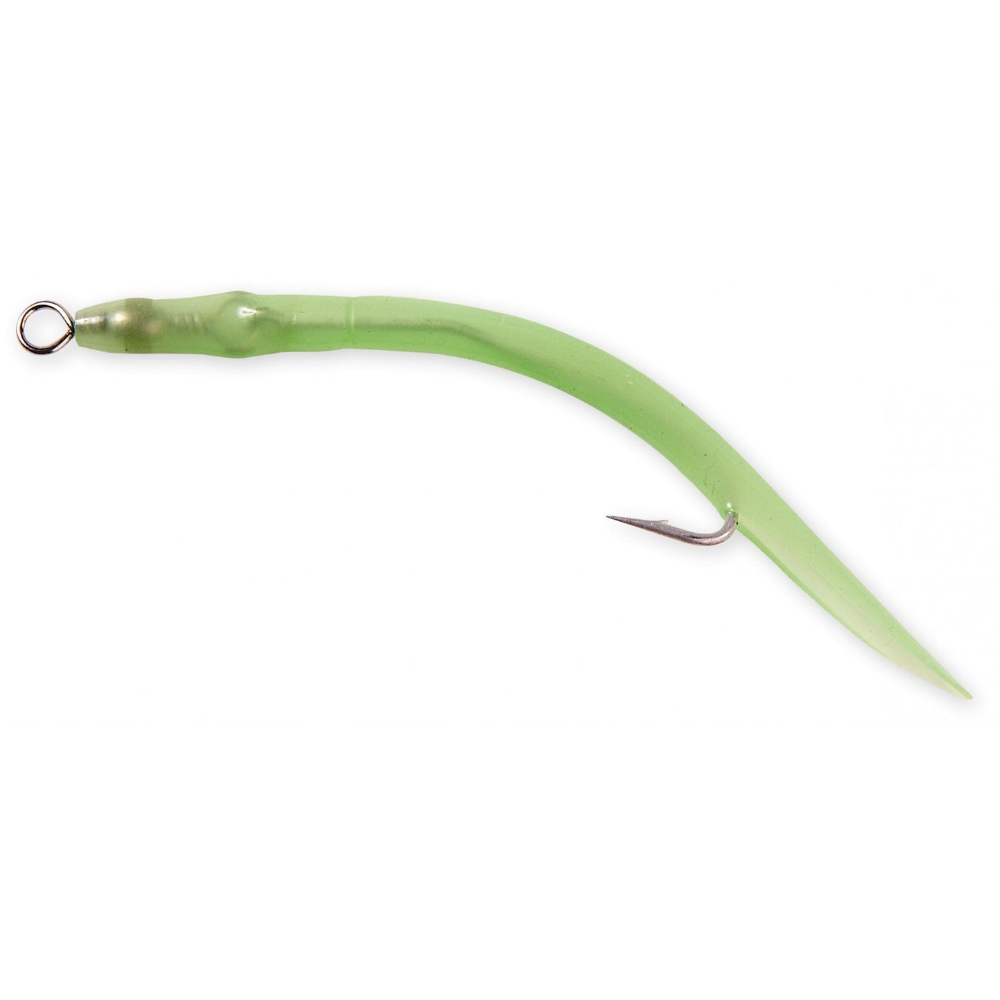 Изкуствени примамки за морски риболов - Lineaeffe Mackerel Hook, зелена примамка с кука и вирбел.