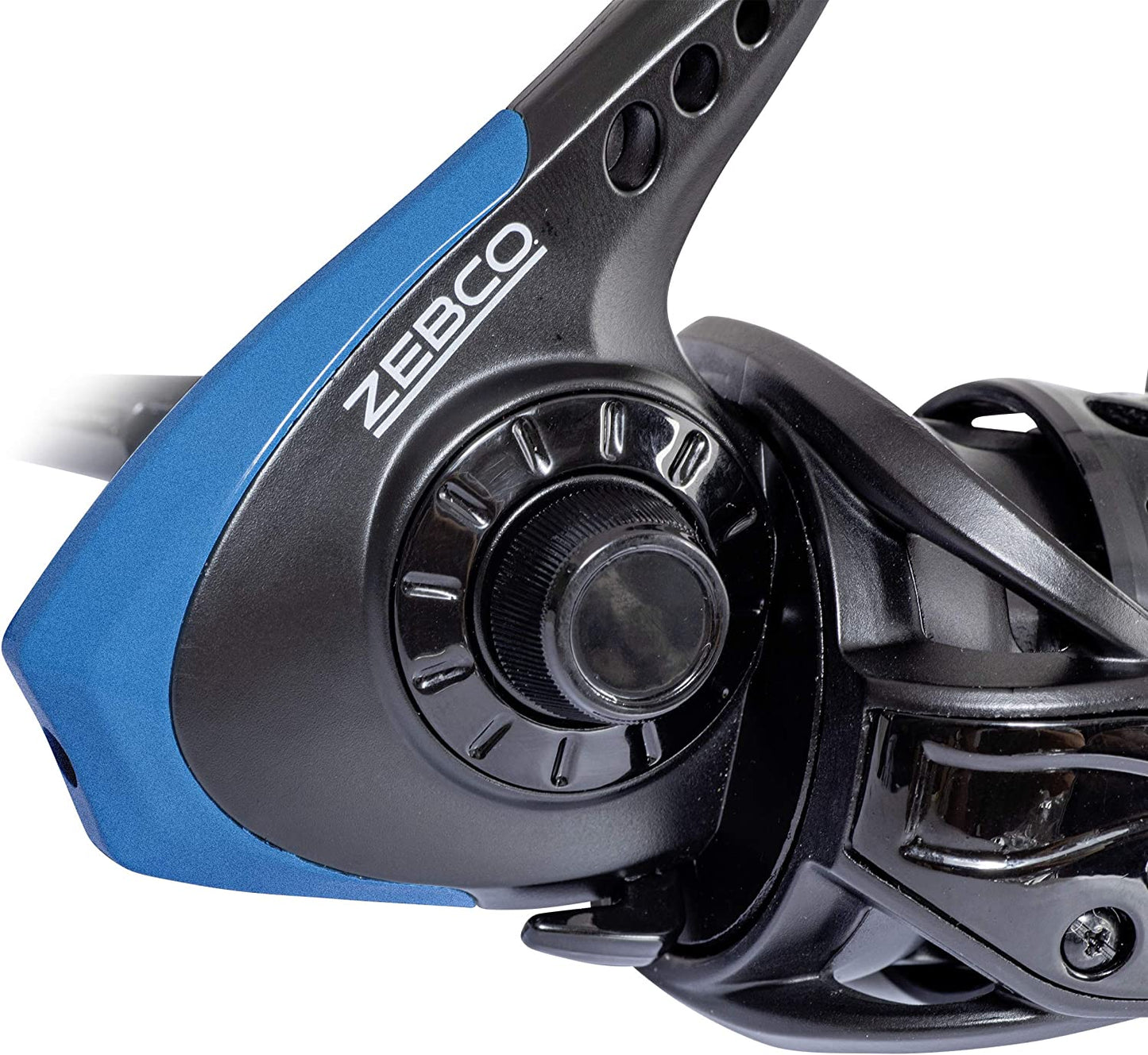 Макара ZEBCO Z-CAST SR 320 - детайл на дизайна и управление на макарата ZEBCO
