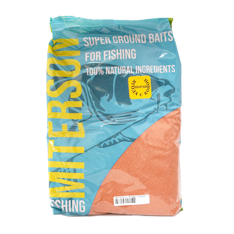 Захранка Miterson Fishing Шаран (Ягода с коноп) - 1kg