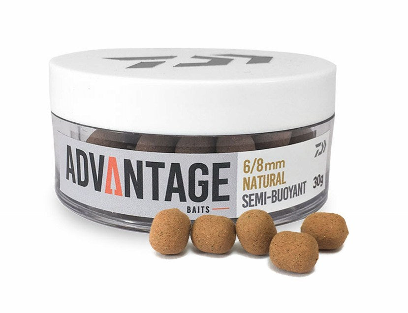 Балансирани дъмбели (Wafters) Daiwa ADVANCE SEMI BUOYANT HOOKBAITS