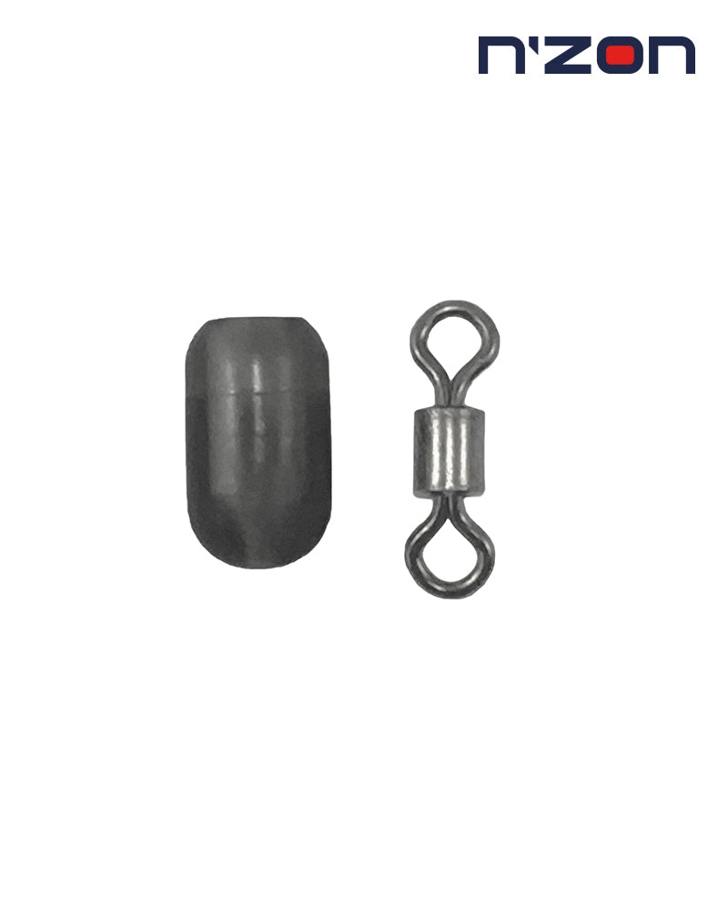 Вирбел със стопер DAIWA N'ZON Swivel and Stop Bead