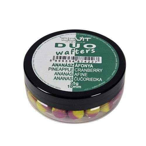 Балансинирани дъмбели (Wafters) Dovit DUO WAFTERS - 10mm с аромат на ананас и червена боровинка.