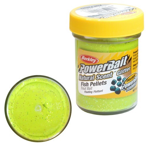 Pasta Berkley Power Bait - Chartreuse - arome diverse