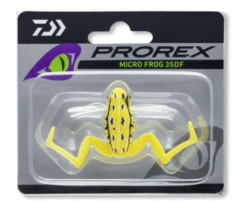 Soft lure DAIWA PROREX MICRO FROG DUCKFIN - 3.5 cm