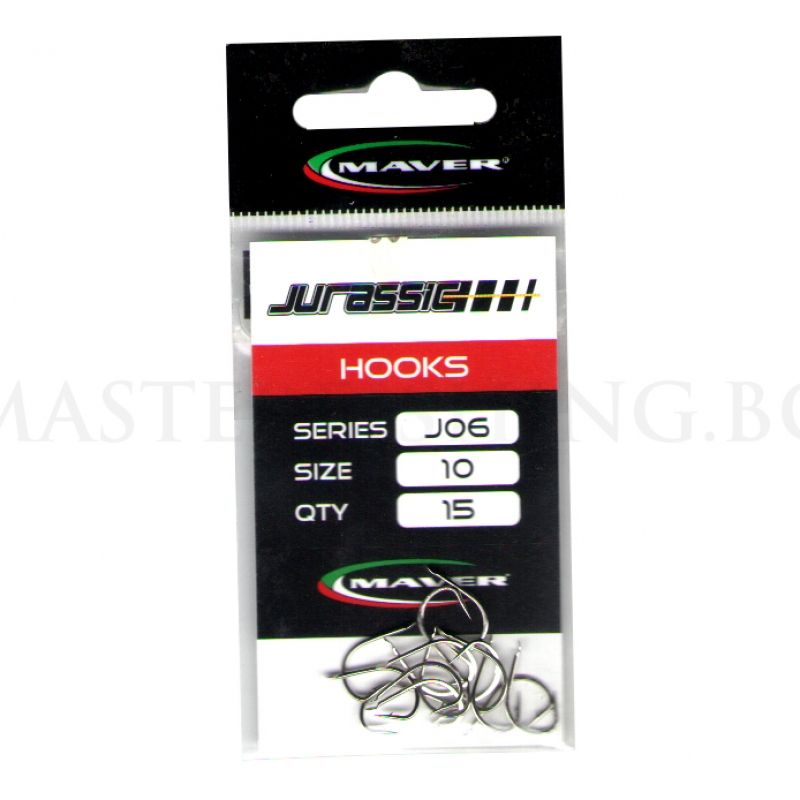 Куки MAVER Jurassic Series J06 - 15 бр в пакет