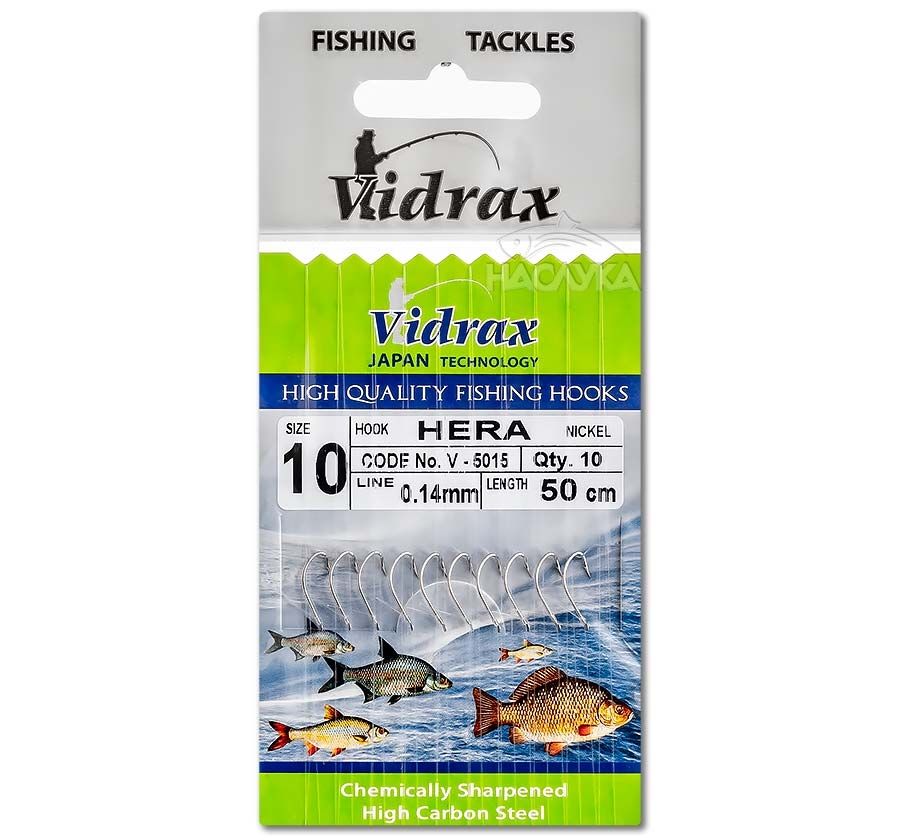 Cârlige legate Vidrax HERA V-5015 NICHEL