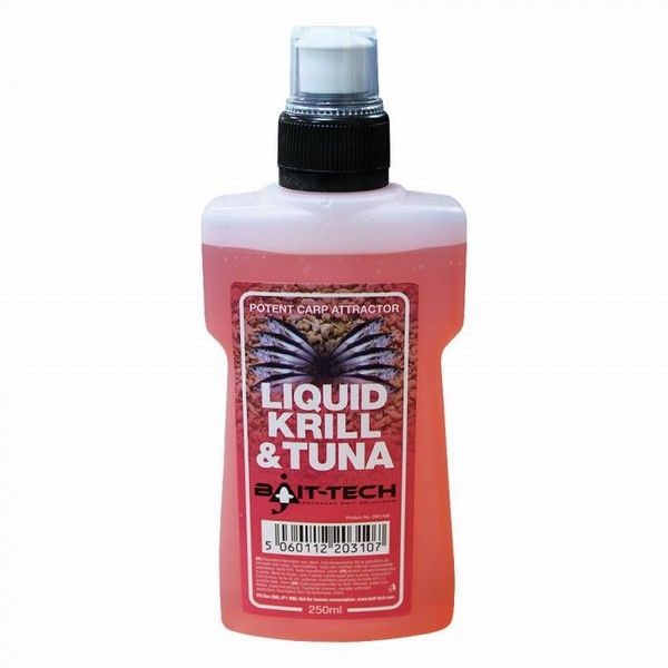 Жидкий ароматизатор BAIT-TECH KRILL & TUNA - 250ml