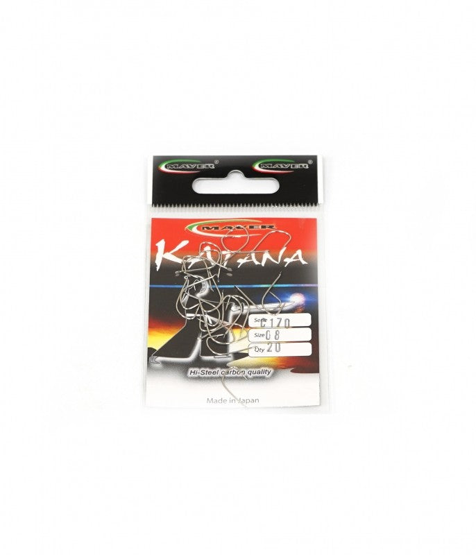 Куки MAVER Katana C170 Super Carbon Nickel - 20 бр в пакет
