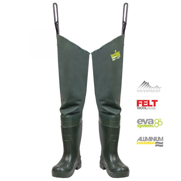 Дълги ботуши LEMIGO HIP WADER EVA 826