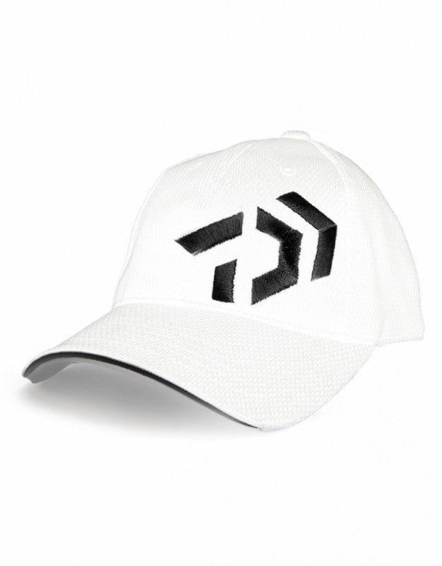 Шапка с козирка DAIWA D-VEC - цвят WHITE/BLACK