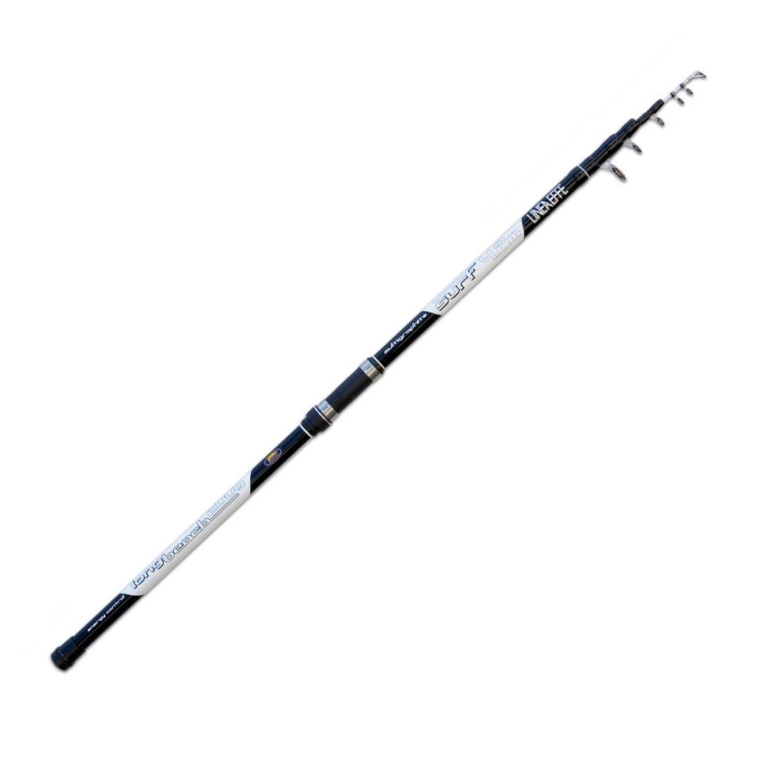 Сърфкастинг въдица Lineaeffe LONG BEACH WWG 4.20м/200гр - карбонова телескопична въдица за риболов със солена защита.