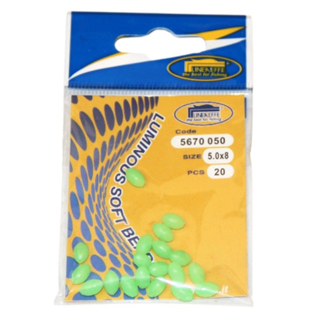 Luminous silicone stoppers Lineaeffe - 20 pcs per pack