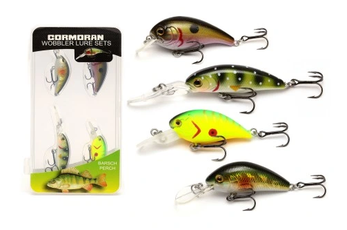 Set wobblers for fishing for perch - CORMORAN Plug Set PERCH