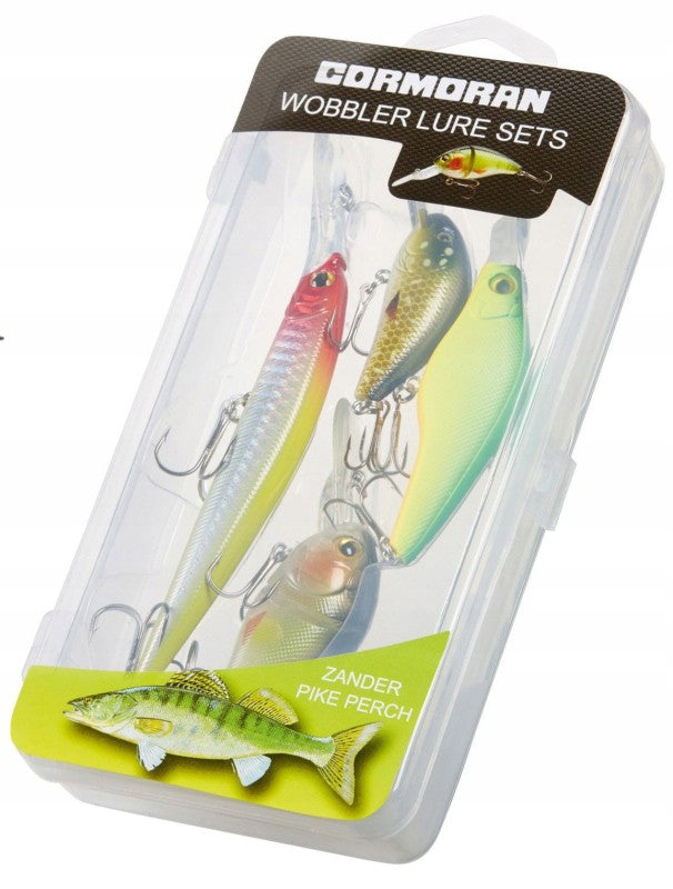 Комплект воблери за бяла риба CORMORAN Plug Set ZANDER