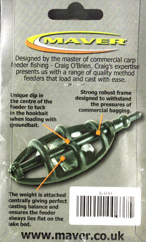 Фидер хранилка Maver Method In-line Feeder 15g - K400