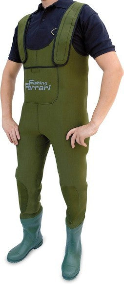 Неопренов гащеризон Lineaeffe Fishing Ferrari Neoprene Waders - 4.5 mm
