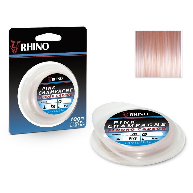 Флуорокарбоновo влакно RHINO Pink Champagne FC - 15m