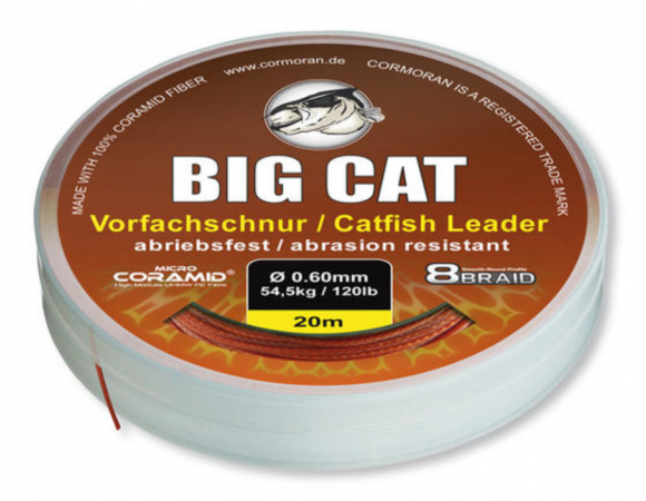 Braided νήμα για γατόψαρο CORMORAN BIG CAT 8-BRAID - 20 m