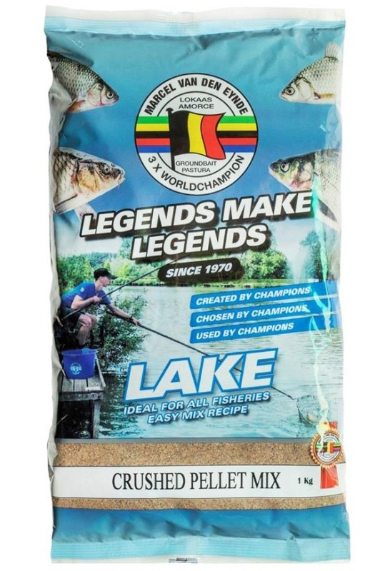 Groundbait Van Den Eynde LAKE Crushed Pellet Mix - 1kg