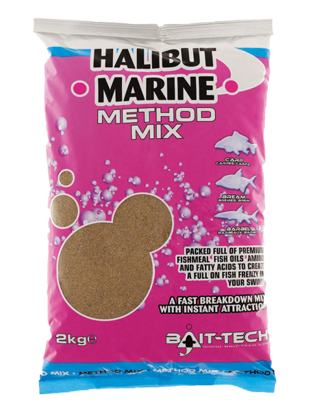 Μαλάγρα BAIT-TECH HALIBUT MARINE METHOD MIX - 2kg