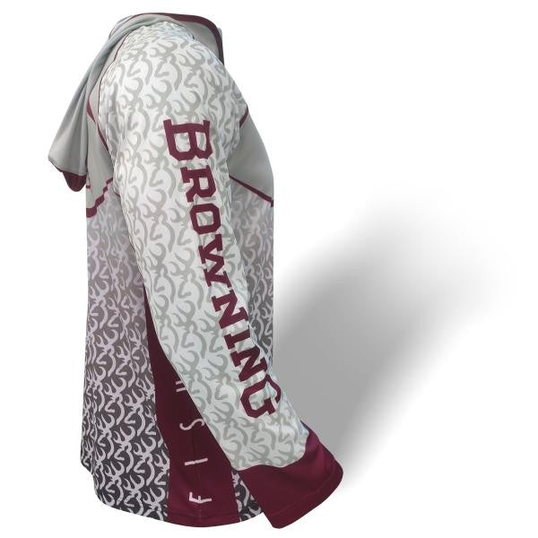 Слънцезащитна Блуза BROWNING SUNTOP SHIRT UPF 50+ с дълги ръкави и качулка