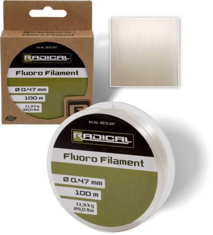 Флуорокарбоново влакно RADICAL Z-CARP Fluoro Filament - 100m