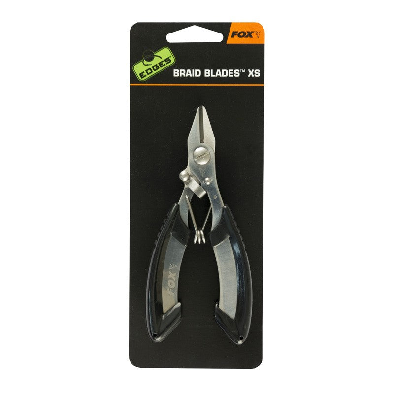 Ножица за плетено влакно FOX Edges Braid Blades XS, идеална за рязане на плетено и монофилно влакно.