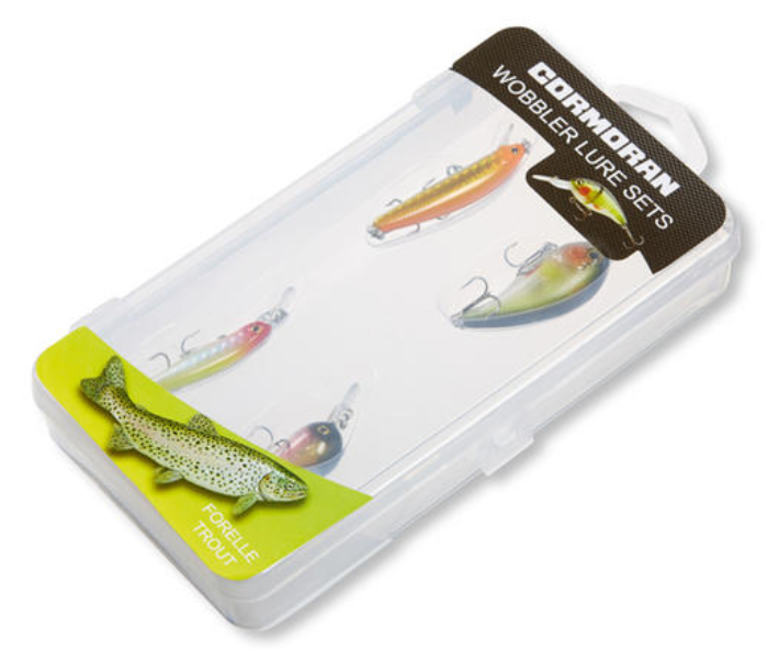Σετ wobblers για πέστροφα CORMORAN TARGET FISH LURE SET TROUT