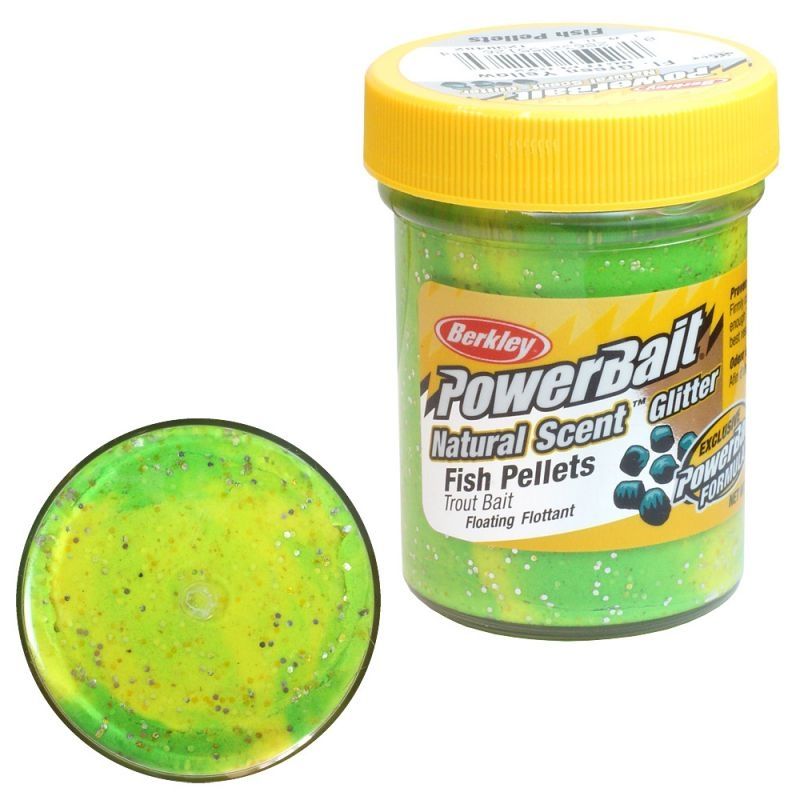 Pasta Berkley Power Bait - Fluo Green Yellow