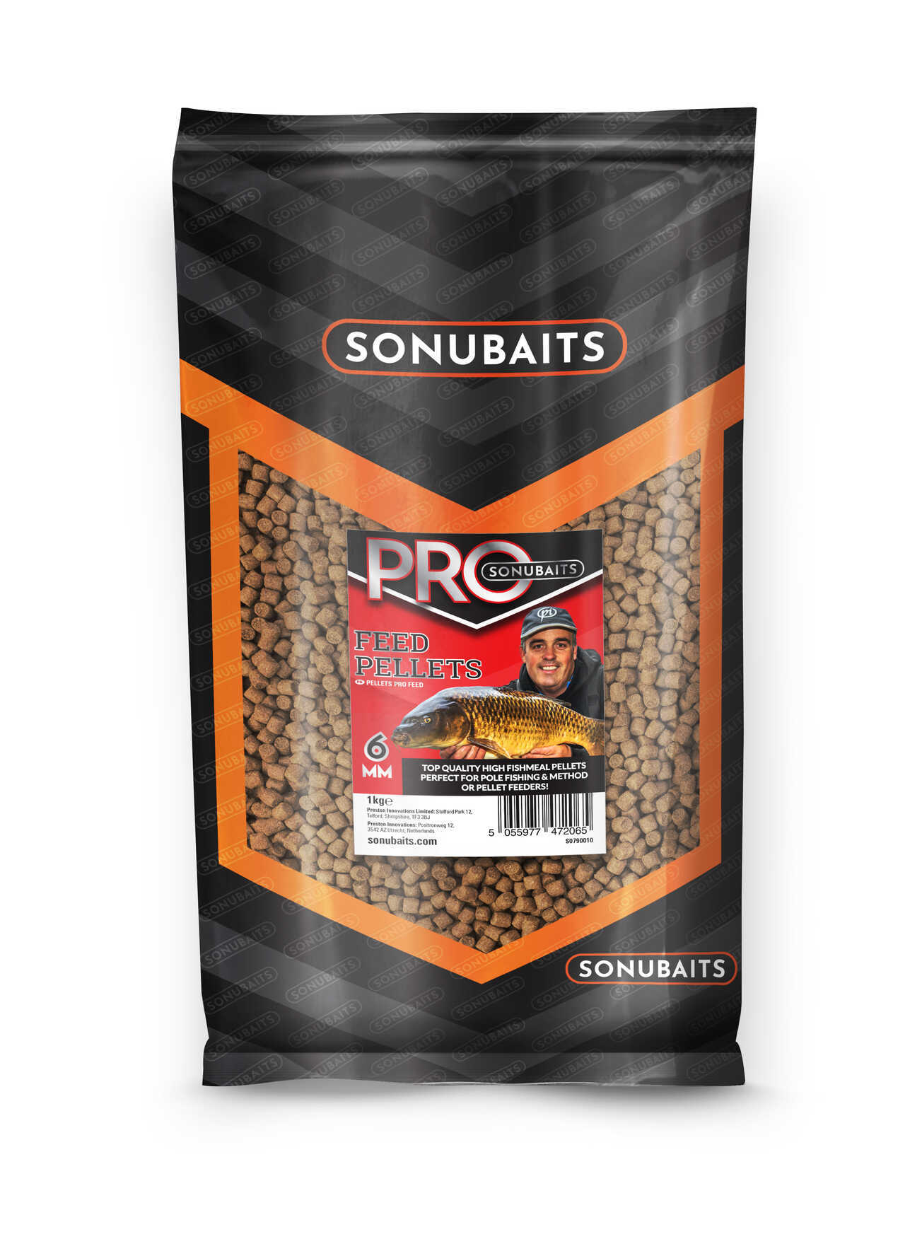Пелети SONUBAITS Pro Feed Pellets - 2/4mm опаковка с високо качество за риболов.