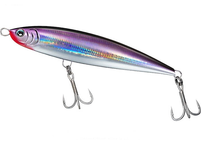 Слайдер DAIWA SALTIGA DIVE STAR 190 F - BLACK BACK - Floating - 19.0cm/77.0gr(93.0gr) fishing lure with treble hooks