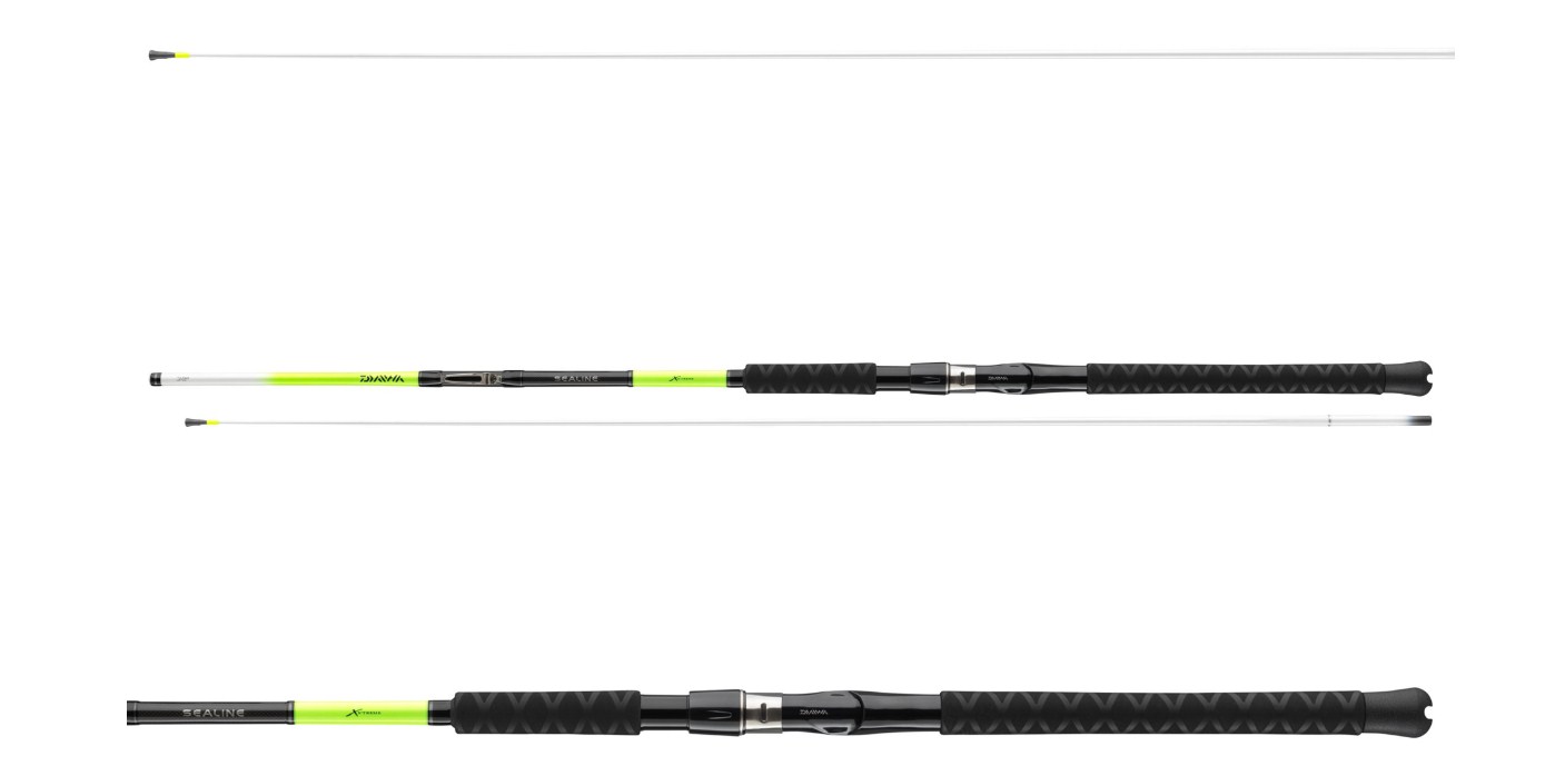 Въдица за морски риболов DAIWA SEALINE X'TREME TRAVEL INTERLINE - 2.35m/15-30lb