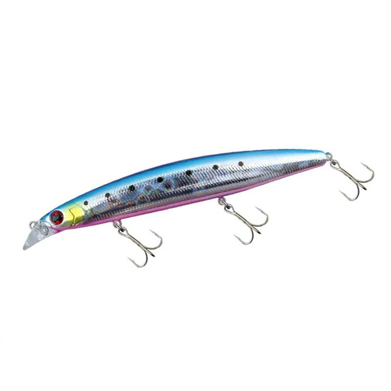 Морски воблер DAIWA Shoreline Shiner Z Vertice R SLOW DRIVE 140S - Sinking - 14.0cm/31.5gr - Live Hirame Iwashi