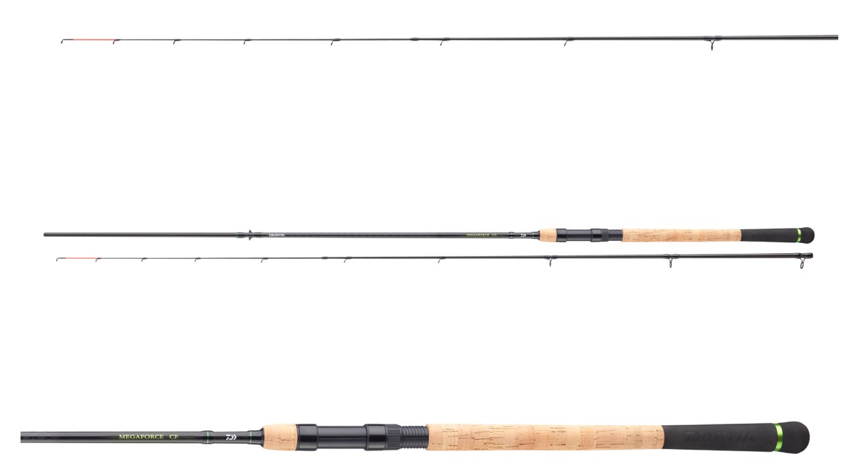 Спининг въдица DAIWA 25 MEGAFORCE CATFISH BAITFISH - 2.70m/120gr - Издръжлива и качествена въдица за риболов на сом.