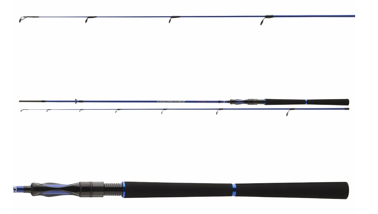 Спининг въдица Daiwa TRIFORCE TARGET JIGGER SPIN - 2.40m/8-35gr, с модернен дизайн и високо качество.