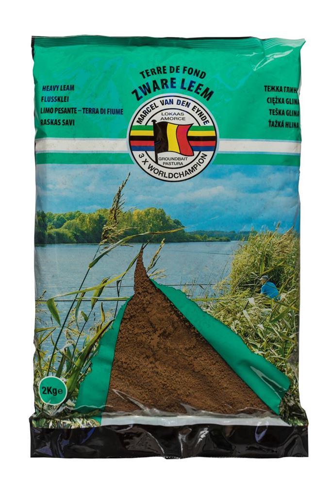 Глина Van Den Eynde Terre de Fond - 2kg (Damp Leam Heavy) за риболов и утежняване на захранката.