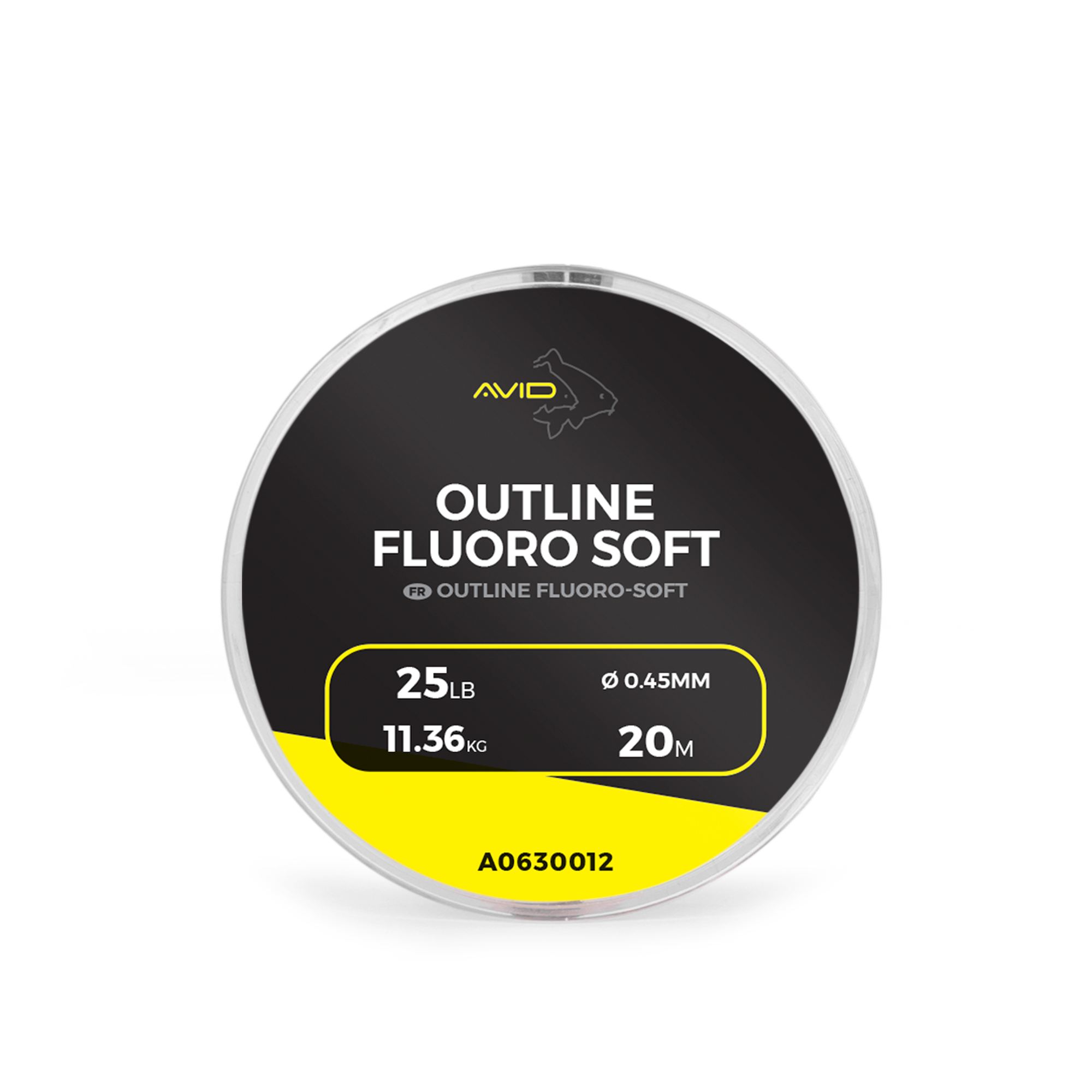 Влакна и поводи за риболов на плувка - Avid Outline Fluoro Soft 25LB 20m.
