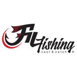 Лого на FIL Fishing - риболовна марка с акцент върху качествени рибарски принадлежности.