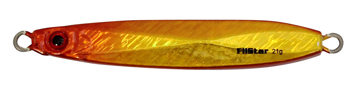 Пилкер FilStar 190 - 28gr/7.5cm с атрактивни цветови схеми и UV покритие за отлична видимост във водата.