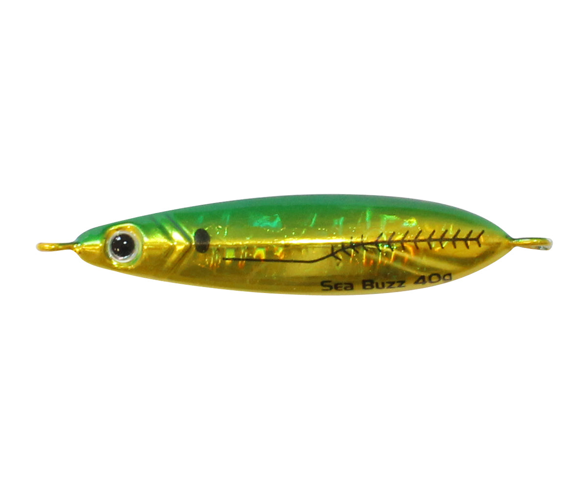 Пилкер SeaBuzz 341UV - 20gr/40gr с ярките цветове и UV покритие за добра видимост във водата.