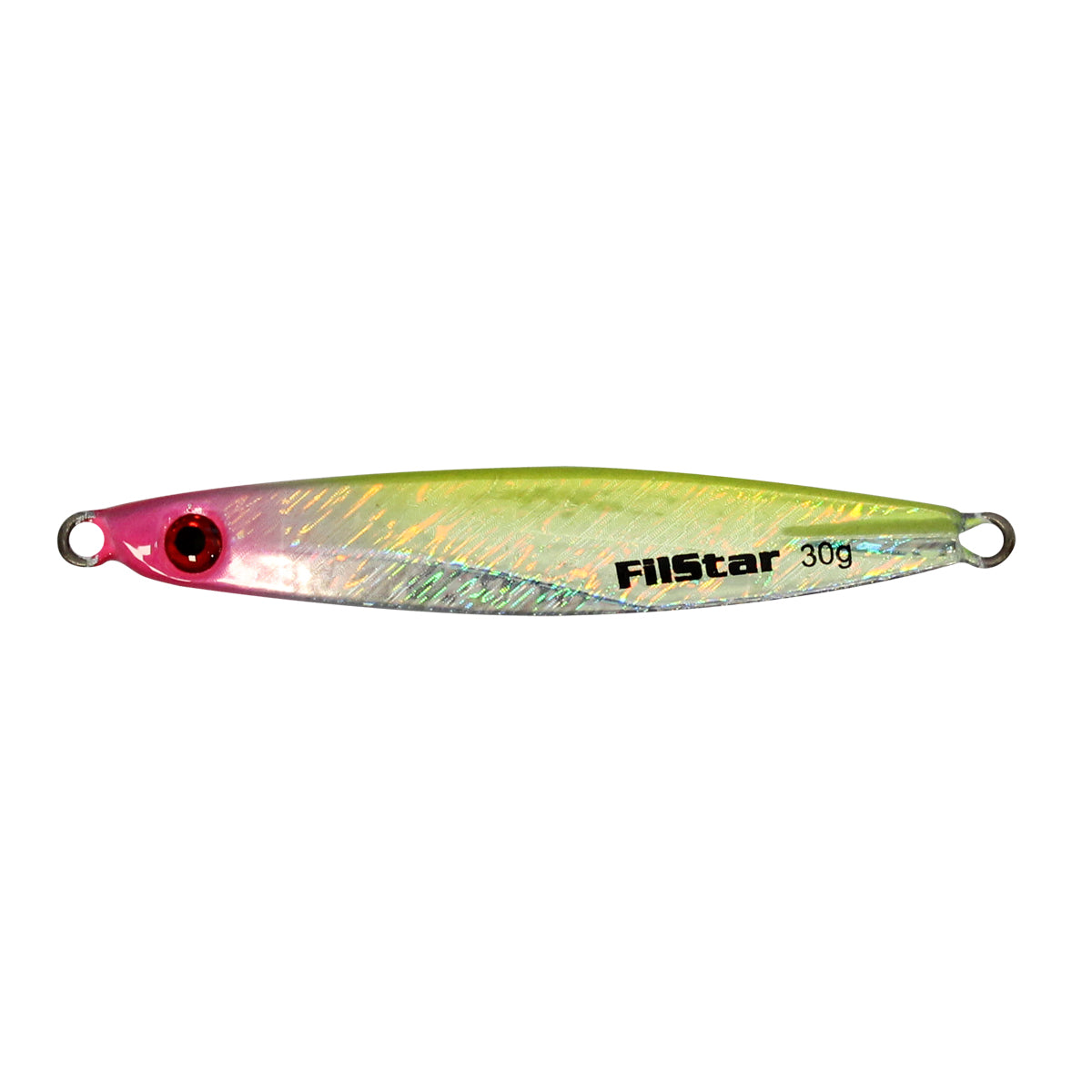 Пилкер FilStar 188 - 30gr/7cm с холограмни цветове и UV покритие за оптимална видимост и реалистично движение.