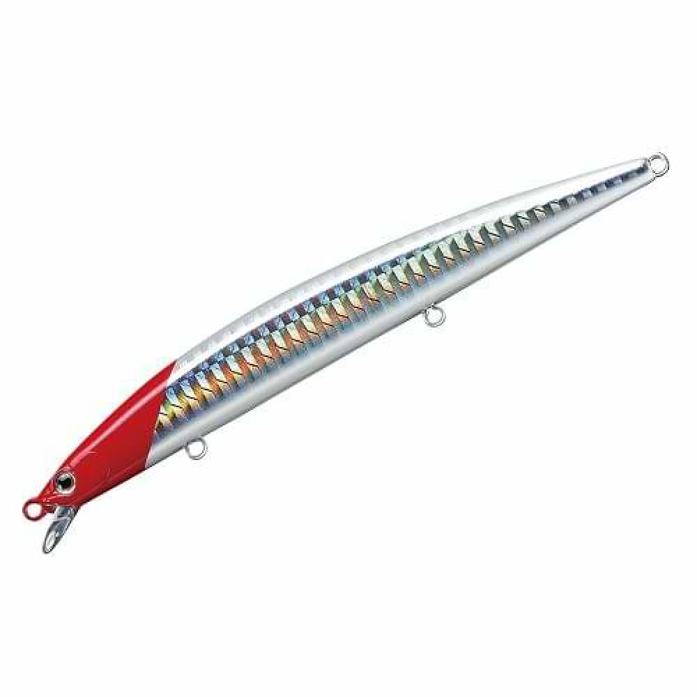 Воблер SMITH HALUCA 145F - 14.5cm / 19.0gr - Floating, метален, червен, селективен цвят, японска риболовна примамка